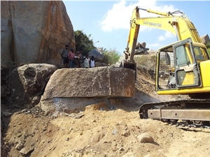 Imperial Brown Granite Blocks