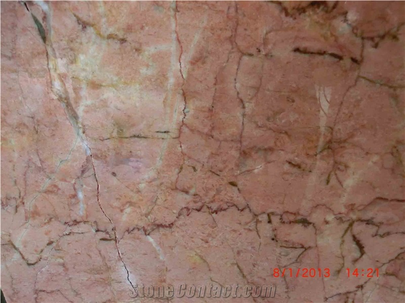 Bajestan Rose Pink Marble Slabs