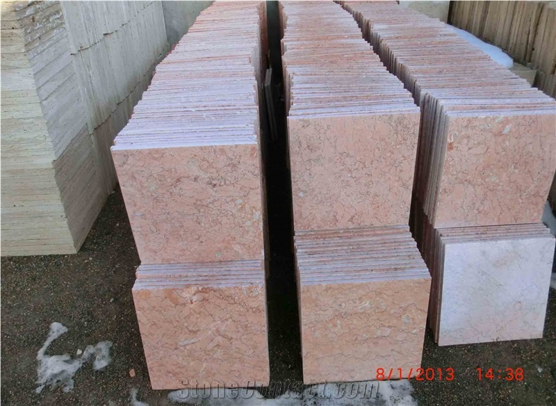 Bajestan Rose Pink Marble Slabs