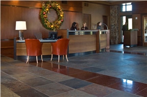 Redheart Limestone Floor Tiles