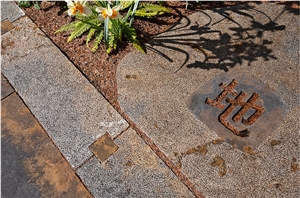 Rusty Manchu Caviar Limestone Pavement, Brown Limestone