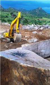 Cherry Red Granite Blocks