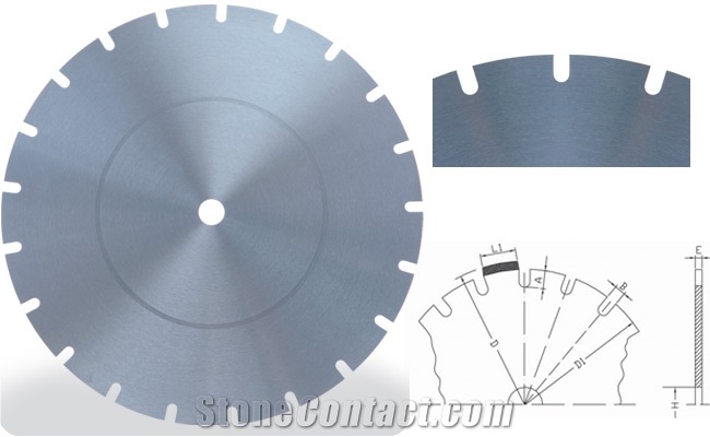 Normal Saw Blank for Brazed Welding Diamond Saw Bl