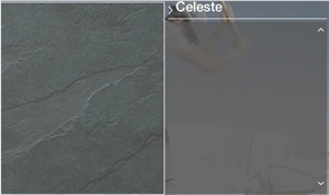 Celeste, Valdeorras San Victor Slate Slabs