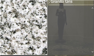 Gris Perla Blanco Granite Slabs, Spain White Granite Gris Perla Blanco Granite Slabs, Spain White Granite