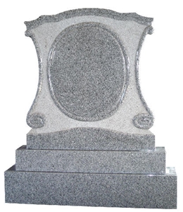Jet 03 Headstone Light Grey Colour in Silver Grey, Granite Jet 03 Headstone Light Grey Colour in Silver Grey, Granite