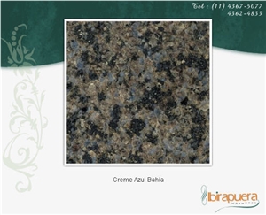 Creme Azul Bahia, Granite Slabs Creme Azul Bahia, Granite Slabs
