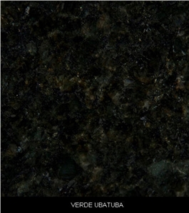 Verde Ubatuba Granite Slabs, Brazil Green Granite