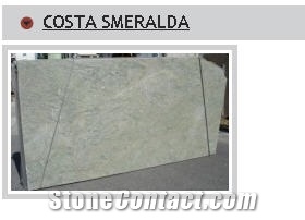 Costa Esmeralda Granite Slabs, Brazil Green Granite