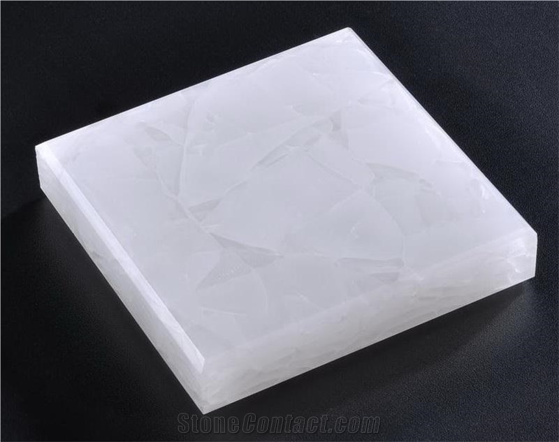 Jade Glass -Ash White