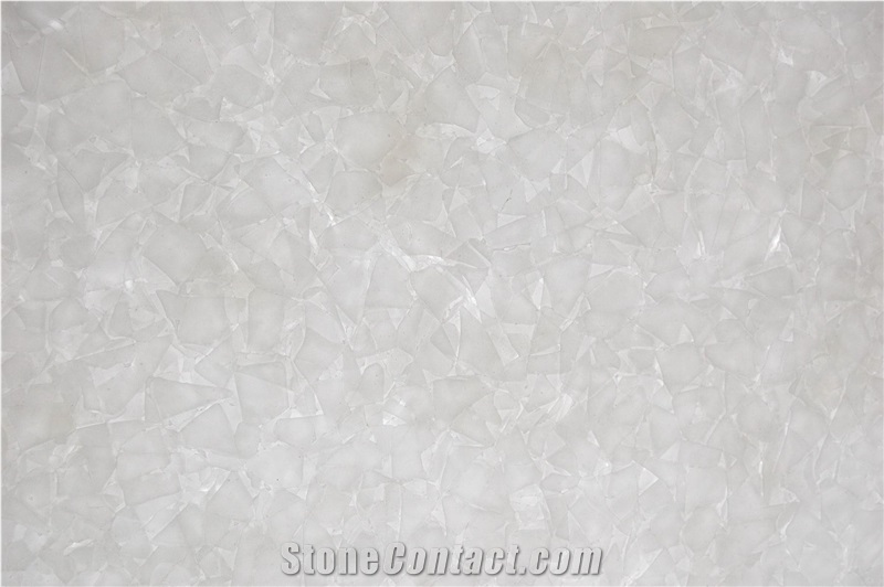 Jade Glass -Ash White