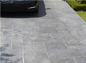 Premium Series Of Sawn Paving Stone, Indiana Gray Grey Limestone