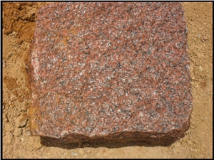 Rajsree Red Color Granite Blocks, Ilkal Red Granite Block
