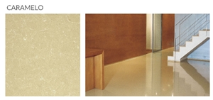 Caramelo Compact Marmol Floor Tiles