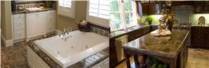 Rainforest Green Marble, Rain Forest Green Marble Furniture