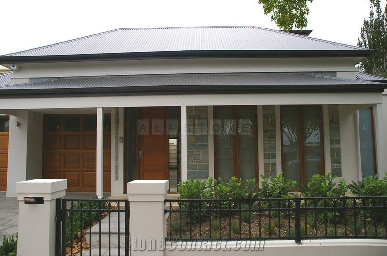 Bluestone Montana Blue Dressed Edge Walling, Grey Blue Stone
