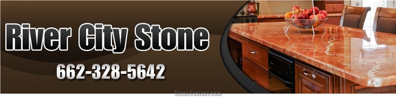 Kitchen Countertops, Rosso Coralito Red Marble