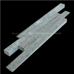Rustic II Flecked Andesite (flamed) Cladding Serie, Indonesia Grey Basalt Cultured Stone