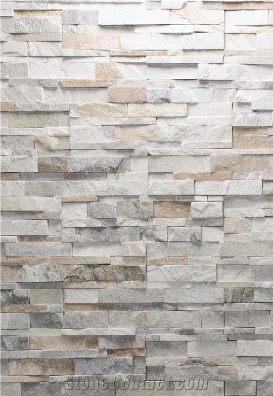 Crema Mocca Split Veneer, Beige Limestone
