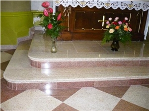 Altar, G682 Yellow Granite Furniture