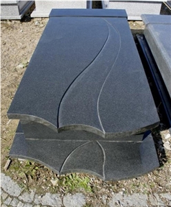 Impala Black Granite Monument