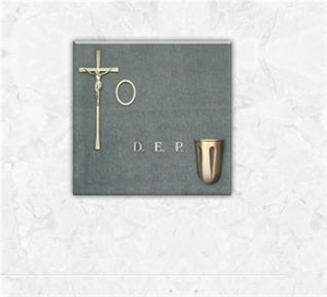 Slant Grave Markers, Gris Villa Grey Granite