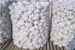 Marmur Aspro – Otaczany, White Marble Pebble, Gravel
