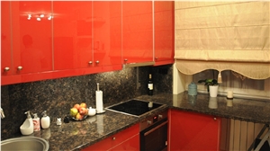 Tan Brown Granite Kitchen Countertops