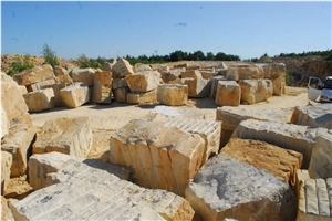 Zerkowice Sandstone Blocks, Poland Beige Sandstone