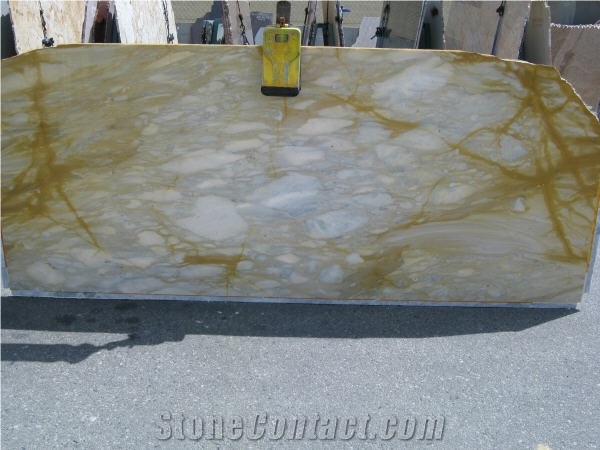 Giallo Siena Slabs, Marble