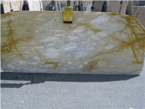 Giallo Siena Slabs, Marble