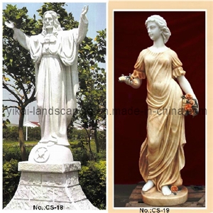 Granite Carving Head Status,Character Figure Statues, White Granite Sculpture