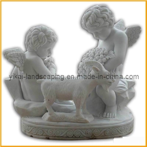 Granite Carving Head Status,Character Figure Statues, White Granite Sculpture