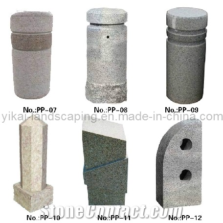 Granite Parking Post, Blocking Stone, Parking Stone, Stopping Stone, Plaze Stone