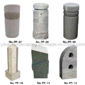 Granite Parking Post, Blocking Stone, Parking Stone, Stopping Stone, Plaze Stone