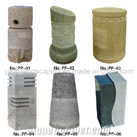 Granite Parking Post, Blocking Stone, Parking Stone, Stopping Stone, Plaze Stone