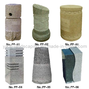 Granite Parking Post, Blocking Stone, Parking Stone, Stopping Stone, Plaze Stone