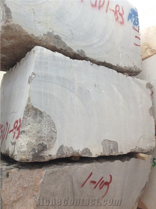 Iran Pietra Grey Marble Block, Pietra Gray Grey Marble Block