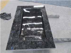 Volga Blue Granite Rectangle Basins Volga Blue Granite Rectangle Basins