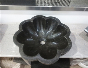 Black Basalt Sink, Countertop, Black Sink