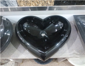 Shanxi Black Granite Basin,Countertop, Black Sink