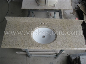 G682 Granite Countertop, G682 Yellow Granite Bath Tops
