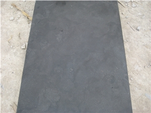 China Blue LimeStone, Polished Slabs, Flamed Blue Limestone Tiles