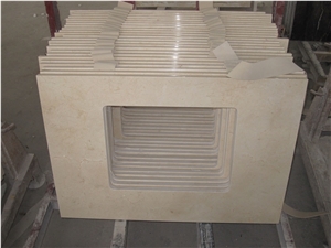 Crema Marfil Marble Vanity Tops,Spain Cream Beige Marble Bath Tops