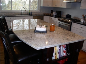 Crema Persa Granite Kitchen Island Top, Crema Persa Beige Granite Kitchen Island Top