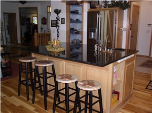 Emerald Pearl Granite Island Top, Emerald Pearl Granite Countertop, Emerald Pearl Green Granite Countertop Emerald Pearl Granite Island Top, Emerald Pearl Granite Countertop, Emerald Pearl Green Granite Countertop