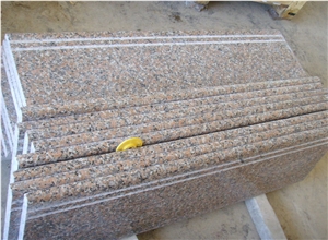 G562 B Granite Polished and Flamed Step and Stair