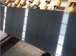 G654 Barry Grey Granite/China Sesame Grey/China Nero Impala Granite, Tiles/Stairs/Slabs, Polish/Flame/Honed/Bush-Hammered Surface