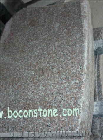 G664 Luoyuan Red Granite Monument,tombstone,Chinese Red Color, European Style, Russian Style