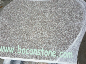 G664 Luoyuan Red Granite Monument,tombstone,Chinese Red Color, European Style, Russian Style